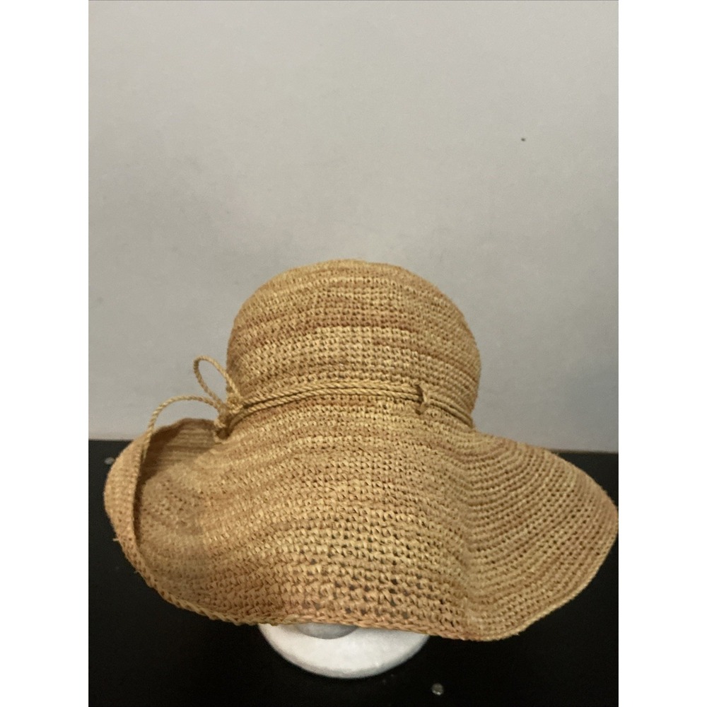 HELEN KAMINSKI EVADINE RAFFIA HAT NATURAL